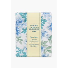 La Dolce Casa Parure Lenzuolo Matrimoniale con Coppia di Federe - Normalmente Venduto €15,90