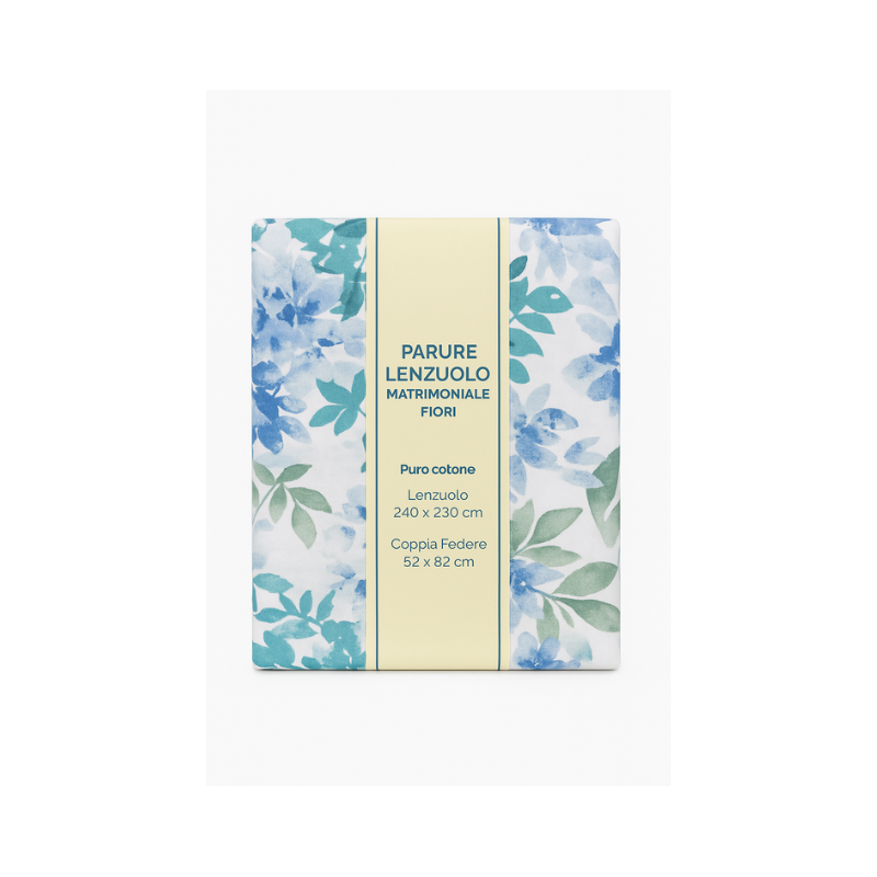 La Dolce Casa Parure Lenzuolo Matrimoniale con Coppia di Federe - Normalmente Venduto €15,90