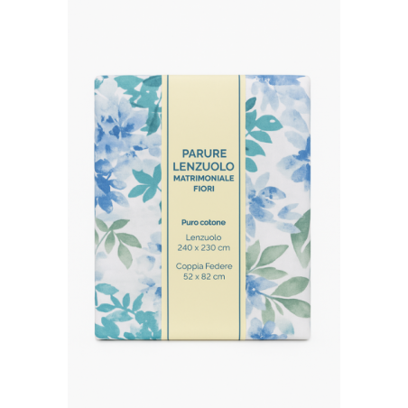 La Dolce Casa Parure Lenzuolo Matrimoniale con Coppia di Federe - Normalmente Venduto €15,90