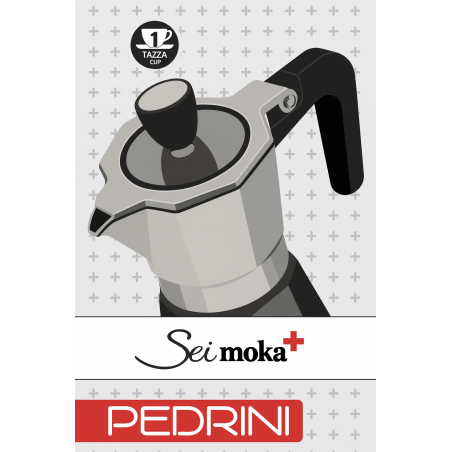 Pedrini Sei Moka Plus - Normalmente Venduto €15,90