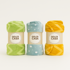 La Dolce Casa Coperta in Pile Extra Soft 120x160 -Normalmente Venduto € 12,90