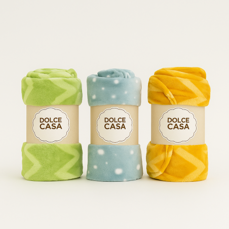 La Dolce Casa Coperta in Pile Extra Soft 120x160 -Normalmente Venduto € 12,90
