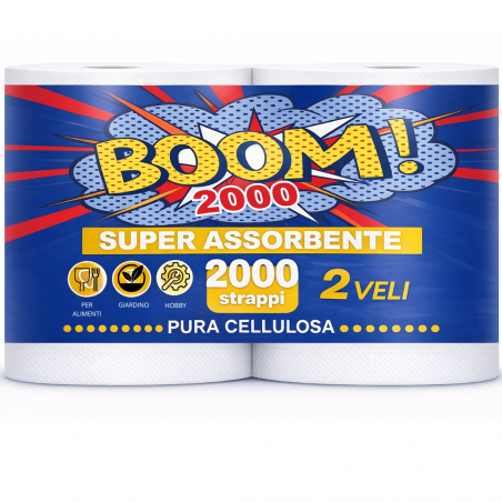 BOOM! SUPER ASSORBENTE -Normalmente Venduto €12,00
