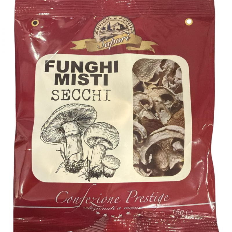 Antichi e Futuri Sapori Funghi Misti Secchi15g - Normalmente Venduto € 1.29