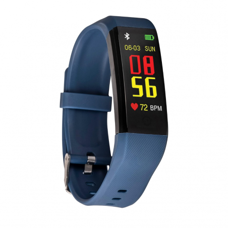 FT350 Fitness Tracker + 2 cinturini, nero e blu - Normalmente Venduto 17,90