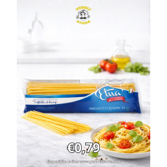 Pasta Etna Spaghetti Quadri 500g- Normalmente Venduto € 1,19