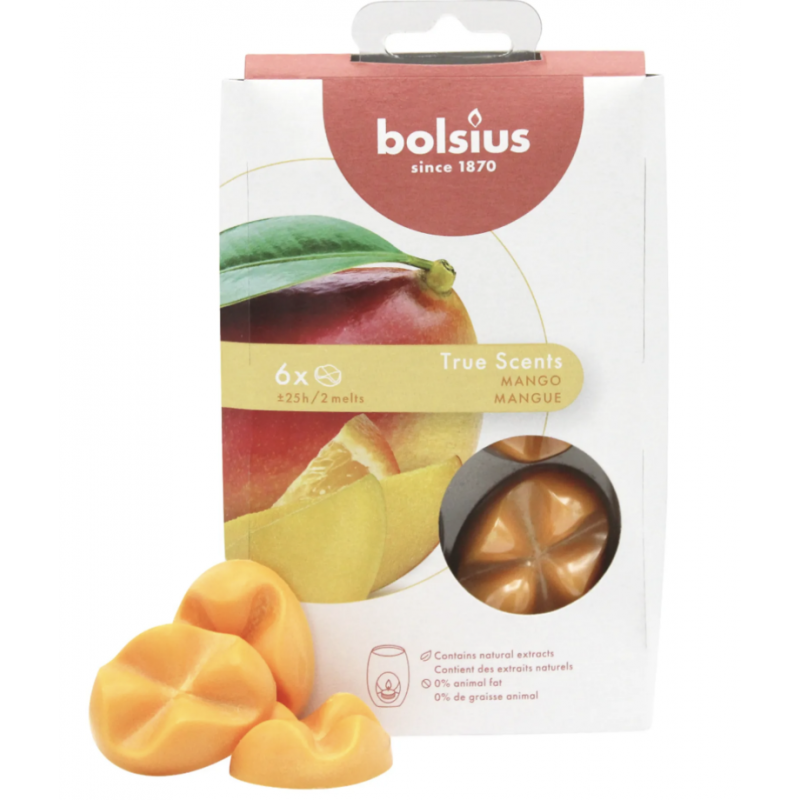 Bolsius cera fondente Mango- normalmente Venduta 4,00€