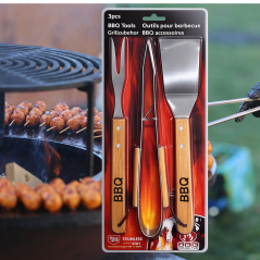 Set 3 utensili Barbecue - Normalmente Venduto €17,90