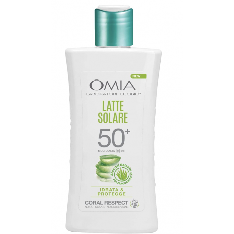 Omia, Latte Solare Protettivo SPF50 Viso e Corpo - Normalmente Venduto €17,90