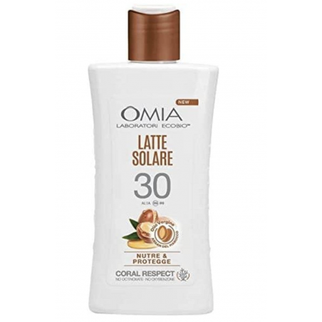 Omia, Latte Solare Protettivo SP30 Viso e Corpo con Olio di Argan del Marocco- Normalmente Venduto €17,90