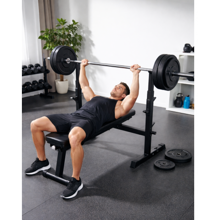 Panca con Portabilanciere Pieghevole Pbx 2200 Tecnofit - Normalmente Venduto €129,00