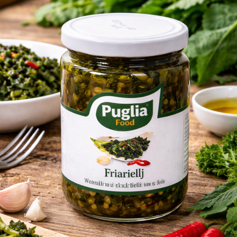 Friarielli Puglia Food confezione da 12 Vasi Friarielli Puglia Food confezione da 12 Vasi
