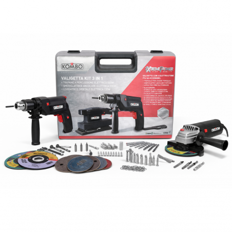 Kit utensili KOMBO 3000 set 3 utensili _ Normalmente Venduto €99,00