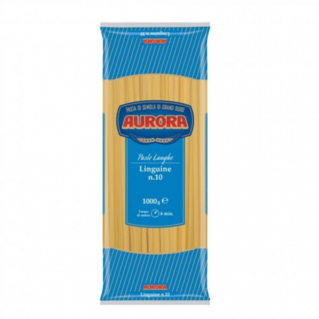 Pasta Linguine n10 di Semola di Grano Duro  Aurora- Normalmente Venduta €2,19