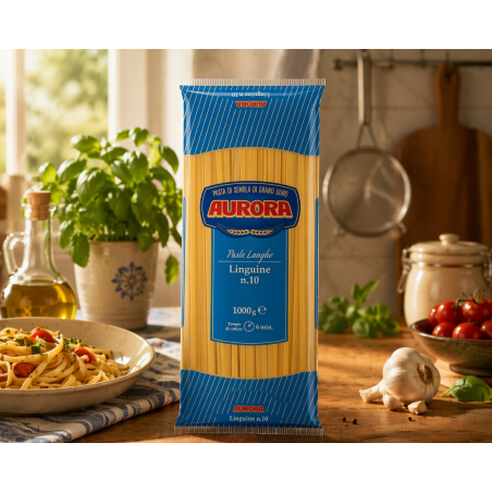Pasta Linguine n10 di Semola di Grano Duro  Aurora- Normalmente Venduta €2,19