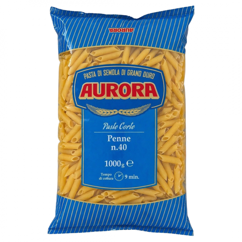 Pasta Penne 40 di Semola di Grano Duro  Aurora- Normalmente Venduta €2,19