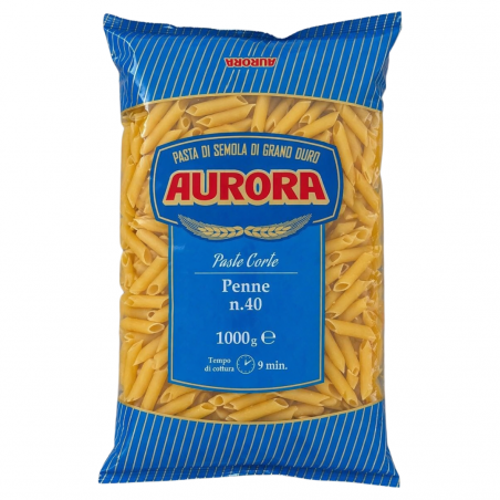 Pasta Penne 40 di Semola di Grano Duro  Aurora- Normalmente Venduta €2,19