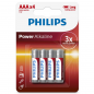 Batterie Philips AAA - LR03 Powerlife -Normalmente Venduto €4.90