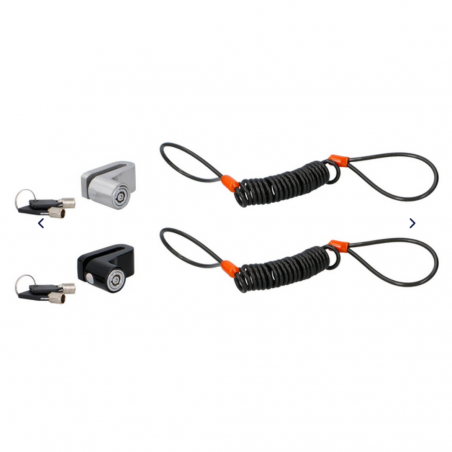 Disco di blocco Dunlop con cavo di memoria - Normalmente Venduto €19,00