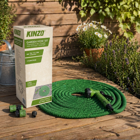 Tubo da Giardino 7,5-15m Estensibile Kinzo Normalmente Venduto € 24,90