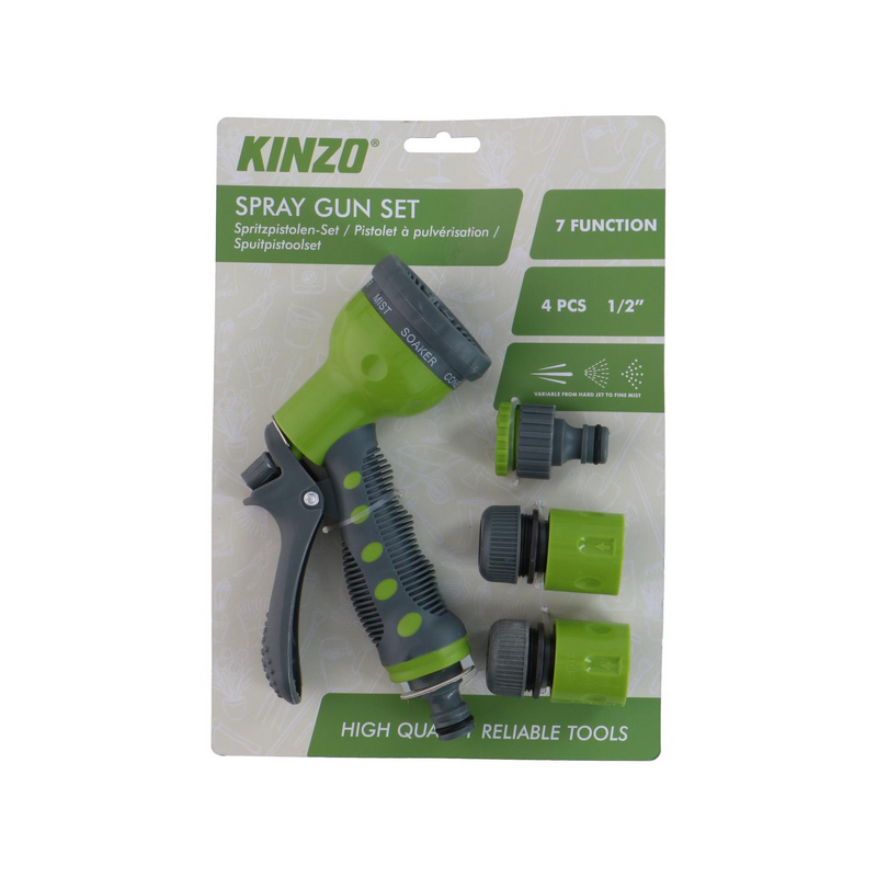 Pistola Spruzzo Regolabile Con Connettori Kinzo Normalmente Venduto € 8,90