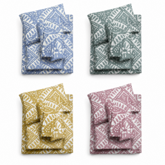 Parure Lenzuolo Matrimoniale e 2 Federe Dalia - Normalmente Venduto €15,90