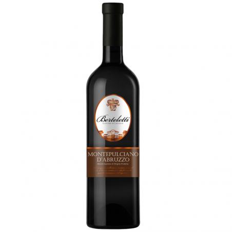 Vino Montepulciano d’Abruzzo DOP- Berteletti Cassa da 6 bottiglie