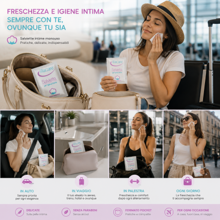 Salviettina intima 14pz Illa Care