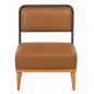 Poltrona Ecopelle Vintage Industriale