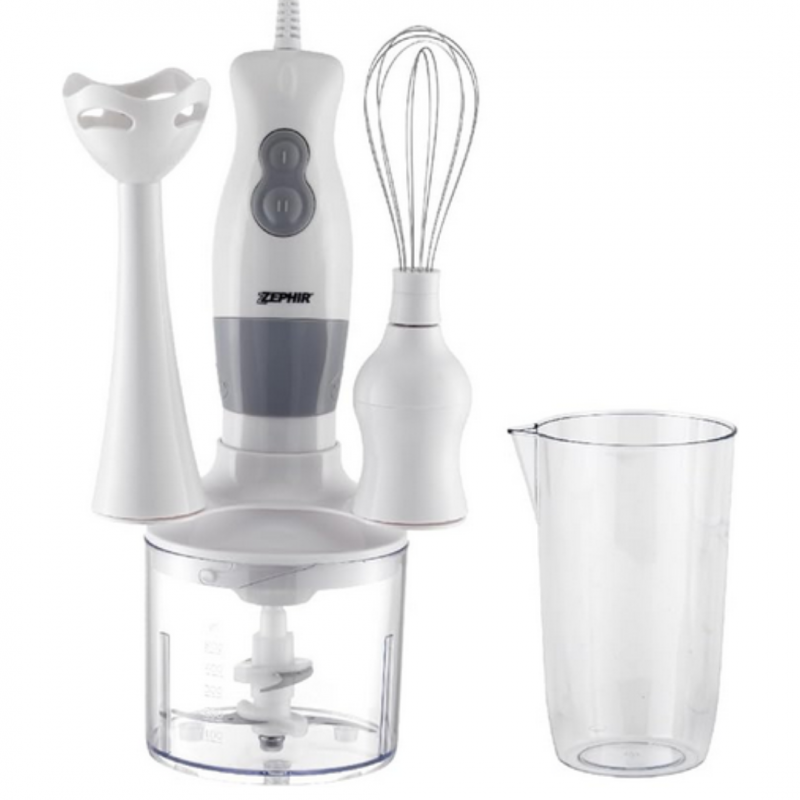 Frullatore a Immersione Multifunzione 3 in 1 Zephir ZHC86 400W Frullatore a Immersione Multifunzione 3 in 1 Zephir ZHC86 400W
