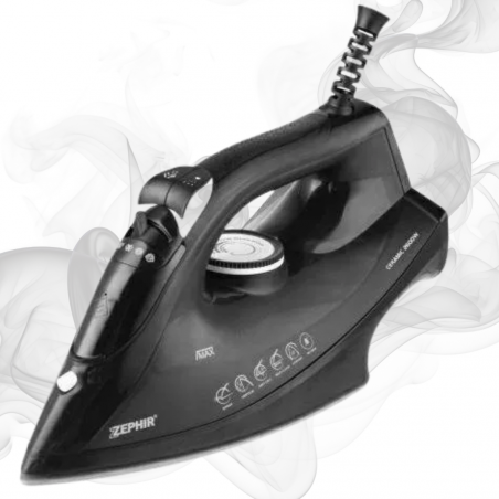 Ferro da Stiro a Vapore Piastra in Ceramica Zephir 2610W - zhf2600c