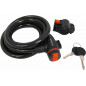 Dunlop Blocco Bicicletta a Spirale 12 x 1800 mm - Normalmente Venduto a € 8,90 Dunlop Blocco Bicicletta a Spirale 12 x 1800 mm - Normalmente Venduto a € 8,90